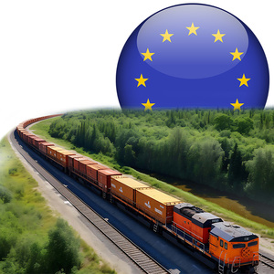 Expédition de fret porte à porte LCL+Express de Chine vers l'Allemagne, la France, l'Irlande, agent d'expédition, livraison rapide DDP par <span class=keywords><strong>train</strong></span> - Product Image 1