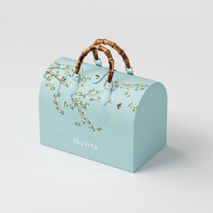 For Mid Autumn Festival Moon <strong>Cake</strong> <strong>Gift</strong> <strong>Box</strong> Custom Leather Mooncake <strong>Box</strong> - Product Image 1