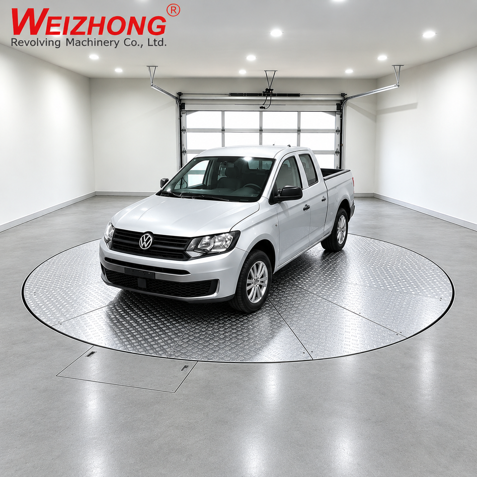 Customized 4-6 Meter Car Turntable Flush Mount Rotating Platform ...