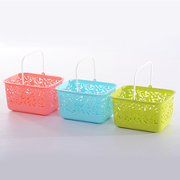 Meilleur prix Paniers de courses en plastique Petits paniers Mini paniers avec poignées