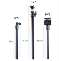 Ulanzi MG-003 Pro Trépied Magnétique Flexible et Pliable pour Téléphone, Perche à Selfie Extensible 1,6 m avec Verrouillage Rotatif en Alliage d'Aluminium à 7 Pieds pour iPhone