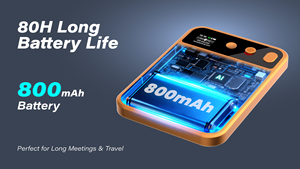 MeetMind <span class=keywords><strong>Pro</strong></span> |   <span class=keywords><strong>Enregistreur</strong></span> <span class=keywords><strong>vocal</strong></span> intelligent alimenté par l'IA avec transcription en temps réel, prise en charge multilingue pour les réunions professionnelles - Product Image 2