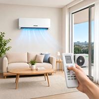 Aire Acondicionado Split de Pared con Certificación CE EU R32 Inverter 18000 BTU Clase A++ Ahorro de Energía para Uso Doméstico y Hotelero