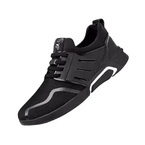 Alta qualidade Men's Light Running Sneakers Atacado Nova Primavera e Outono Sapatos Esportivos EVA Algodão Tecido Verão Malha Homens Sapatos