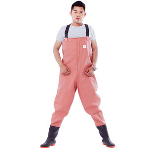 <span class=keywords><strong>Cuissardes</strong></span> de pêche au-dessus du genou avec logo OEM avec bottes en PVC engins de pêche d'été imperméables adultes unisexe anti-glissant doublure de bottes en PVC - Product Image 6