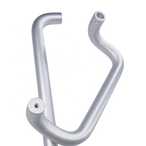 Manija de <span class=keywords><strong>Puerta</strong></span> de Gabinete de Perfil, Manija Industrial Angular, Manija de Tirón Diagonal de Doble Curvatura de Aleación de <span class=keywords><strong>Aluminio</strong></span> de Forma Especial - Product Image 2