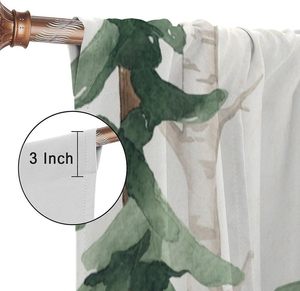 Tende per <span class=keywords><strong>Cameretta</strong></span> con Animali della Foresta, Tema Orso e Fauna Selvatica, Decorazioni per Finestre per Bambini, Soggiorno e Camera da Letto - Product Image 5