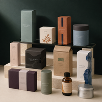Körperpflege-Verpackungsboxen Maßgefertigte Papierkartons Seife Salz-Peeling Lotion Spa-Geschenksets Umweltfreundlich Matt-Laminierung Geringe Mindestbestellmenge OEM Export