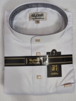 2026 Dubaï Thobe Modeste pour Hommes, Style Qatari, Haute Qualité, Manches Longues, Vêtement Islamique Professionnel, Abaya, Qamis, Prière Musulmane