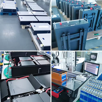Prix des batteries Lifepo4 Powerwall 48V 100Ah 200Ah 5Kwh 10Kwh Batterie solaire au lithium pour le stockage de l'énergie domestique