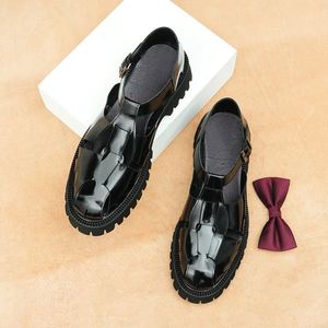 New Fashion Lace up Men's Genuine Leather Driving Shoes <b>Big</b> Size 37-46 Casual Office Shoes Casual Leather Dress Shoes for Men - Product Image 2