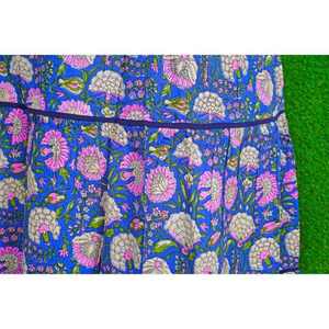 Falda Maxi de Algodón con Estampado Floral Hecha a Mano, Estilo Boho para la Playa, Prenda Étnica, Falda Larga para Mujer, Talla Personalizada, Precio al por Mayor - Product Image 3