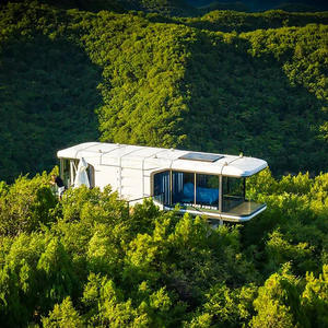 Cabine étoilée, hôtel homestay, luxe sauvage, fenêtre panoramique au sol, maison mobile, maison préfabriquée en conteneur mobile - Product Image 3