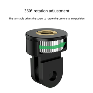 Adaptador de Mini Trípode con Tornillo de Conversión de 1/4 para Gopro 11 10 9 8 7 <span class=keywords><strong>Insta360</strong></span> X2 X3 R DJI Action Camera, Accesorios para Gopro - Product Image 2
