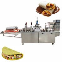 Machine à presser les tortillas en continu, machine à faire des roti, équipement pour faire des crêpes au canard rôti