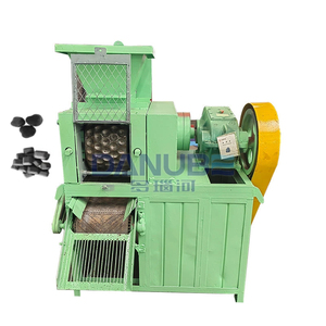 Máquina de Briquetas de Carbón Esféricas y Máquina de Extrusión de Polvo de Carbón para Combustible Industrial y Aplicaciones de Barbacoa - Product Image 1