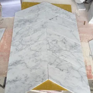 Venta caliente Carrara mármol mosaico marmore Carrara precio