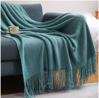 Modèle personnalisé de luxe doux flanelle polaire pelucheux polyester gaufré jeter sur couverture pour canapé canapé