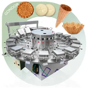 Electric Commercial Syrup Waffle Bowl Small 10 Heads Ice Cream Cone Form Tool Chocolate Stick Roll Make Wafer Machine