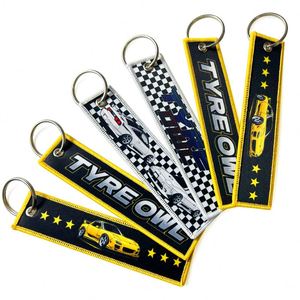 <b>Custom</b> Printing Fabric Demon Slayer Double-Sided Motorcycle Car Anime Printed <b>Keychain</b> - Product Image 1