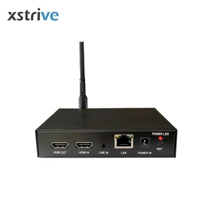 Mini Network Video Live Coding H264 H265 H D M I TO IP Video Streaming Encoder HD Encoder