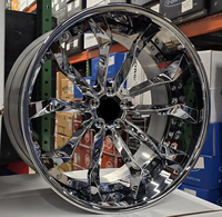 Jantes forgées en 2 ou 3 pièces de 18, 19, 20, 22, 24, 26 pouces en 6061-T6 pour GMC Hummer Land Rover Range Rover benz bmw F2.16-ECL chromées