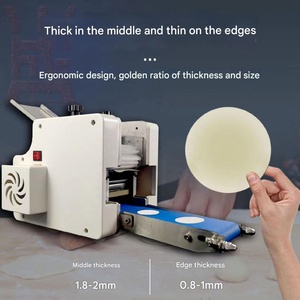 Machine <span class=keywords><strong>à</strong></span> fabriquer des peaux de Gyoza et Momo haute performance 220V, pour nouilles et rouleaux de printemps, idéale pour hôtels, restaurants et commerces alimentaires, moteur neuf ou d'<span class=keywords><strong>occasion</strong></span> - Product Image 3