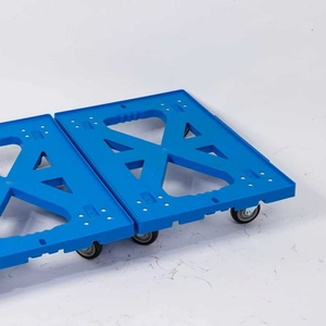 High Quality Four-Wheel Capacity <strong>Trolley</strong> with Durable Plastic <strong>Trolley</strong> Handle for Hand Carts &amp; <strong>Trolleys</strong> - Product Image 2