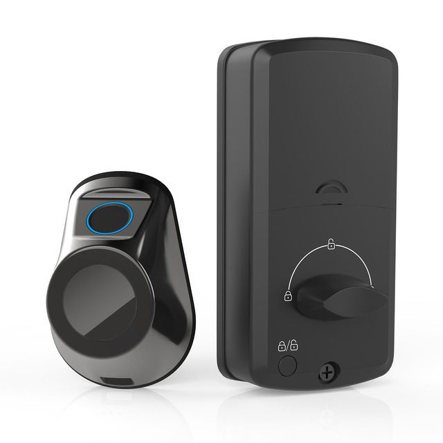 Home Security SmartLife APP Tuya Blue Tooth Keyless Smart Door Lock, Intelligent Fingerprint Smart Single Latch Lock