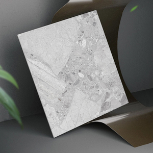 Piastrelle per Esterni <span class=keywords><strong>in</strong></span> <span class=keywords><strong>Cemento</strong></span> Rustico Moderno 600*600, Gres Porcellanato Grigio Antiscivolo a Tutta Massa per Giardino con Funzione Mattone Refrattario - Product Image 2
