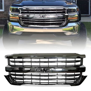 Grille de course tout-terrain 4x4 pour <span class=keywords><strong>Chevrolet</strong></span> <span class=keywords><strong>Silverado</strong></span> 1500 <span class=keywords><strong>Z71</strong></span> <span class=keywords><strong>2016</strong></span> 2017 2018, accessoires extérieurs, grille de radiateur - Product Image 1