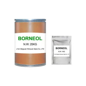 Werkslieferant Großhandel Großhandel Menthol Kristall Kampferpulver Borneol für Chemie Parfüm Weihrauch und als Geschmacksstoff in Lebensmitteln
