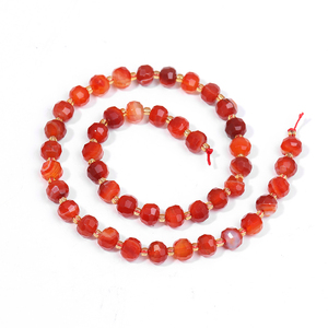 Cuentas Rondelles <span class=keywords><strong>de</strong></span> 8mm, piedras preciosas <span class=keywords><strong>de</strong></span> <span class=keywords><strong>piedra</strong></span> natural, 12 pulgadas, 40 cuentas, joyería <span class=keywords><strong>de</strong></span> <span class=keywords><strong>piedra</strong></span> facetada - Product Image 6