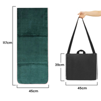 Poche pas cher prix musulman sac pliant imperméable voyage coussin moderne genou tapis de prière pour les enfants