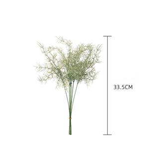 Baisi Gras Kleine Bundel Simulatie Bloem Fabrikant Kunstmatige Bloem Groene Plant Tak Groothandel Bruiloft Decoratie Ambachten - Product Image 4