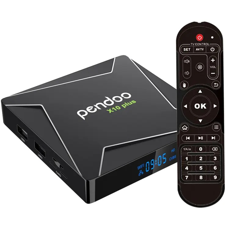 Quad Core Android 8.1 TV Box Pendoo X10 Plus X92 Android TV Box Firmware W95 Android TV BOX Film Hindi