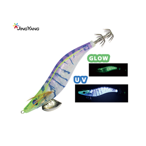 Jingyang เหยื่อตกปลาโคเบียเรืองแสง UV ออกแบบได้ตามต้องการวัสดุ ABS เหยื่อแข็งเทียมสำหรับตกปลาน้ำเค็มพิมพ์ลาย - Product Image 2