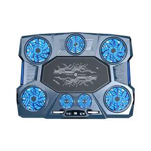Z32 Hochleistungs-7-Lüfter-Laptop-Kühlkissen RGB-Gaming-Notebook-Kühler-Kühl kissen für Laptop-Kühler