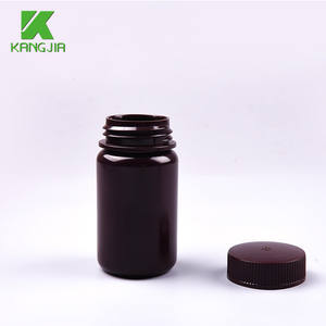 125 мл флакон с реагентом HDPE стандартная круглая бутылка с широким горлышком коричневого цвета для клинического анализа химической жидкости лабораторного класса - Product Image 3