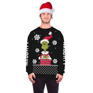 De alta calidad cómodo animal patrón de algodón de Navidad <span class=keywords><strong>hombre</strong></span> y mujer sudaderas con capucha - Product Image 5