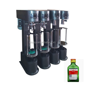 Máquina atornilladora de tapa de botella de escritorio Máquina de sellado de botellas Máquina de sellado en espiral de tapa antirrobo de aluminio - Product Image 4