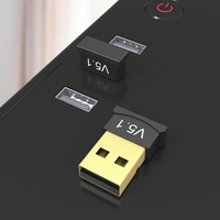 Adaptador inalámbrico USB Bluetooth 5,3 BT 5,4 transmisor receptor de música Adaptar para ordenador PC portátil auricular Mini emisor