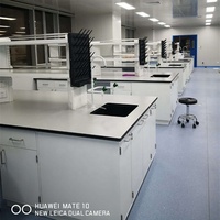 Table de laboratoire en acier de haute qualité Tresage Work Top Table de laboratoire résistante à la chaleur et à la bonne stabilité Table de laboratoire résistante aux produits chimiques