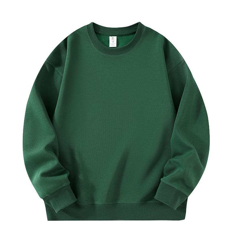 Round neck style - dark green