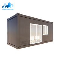 Zhongnan détachable personnalisé pas cher prix modulaire conteneur hôtel conception cabine maison minuscule portable préfabriqué conteneur maison