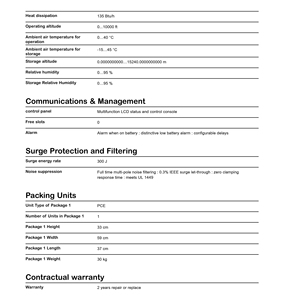 SMC2000I Smart Tower <b>UPS</b> 2000VA 1300W 230V Uninterruptible Power Supply With USB for <b>Computer</b> Workstation - Product Image 6