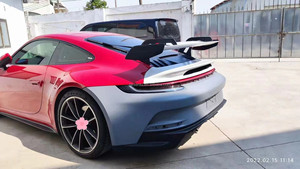 Kit de Carrocería de Material Plástico PP para Porsche 911 992 992, Estilo GT3 Mejorado, Parachoques Delantero y Trasero, Faldones Laterales, Alerón, Capó - Product Image 5