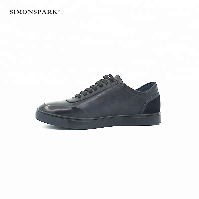 décontracté running chaussures en cuir pour hommes en cuir véritable chaussures de sport hommes baskets décontractées