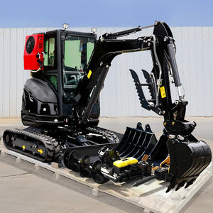 Spedizione gratuita Mini BAGGER motore 3.5 Ton EPA/Kubota 2 Ton macchina Bagger per la vendita <span class=keywords><strong>1</strong></span> Ton Mini escavatore prezzi - Product Image 1