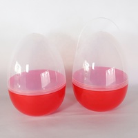 10 inch riesen transparent rot kunststoff ostern ei dekorationen